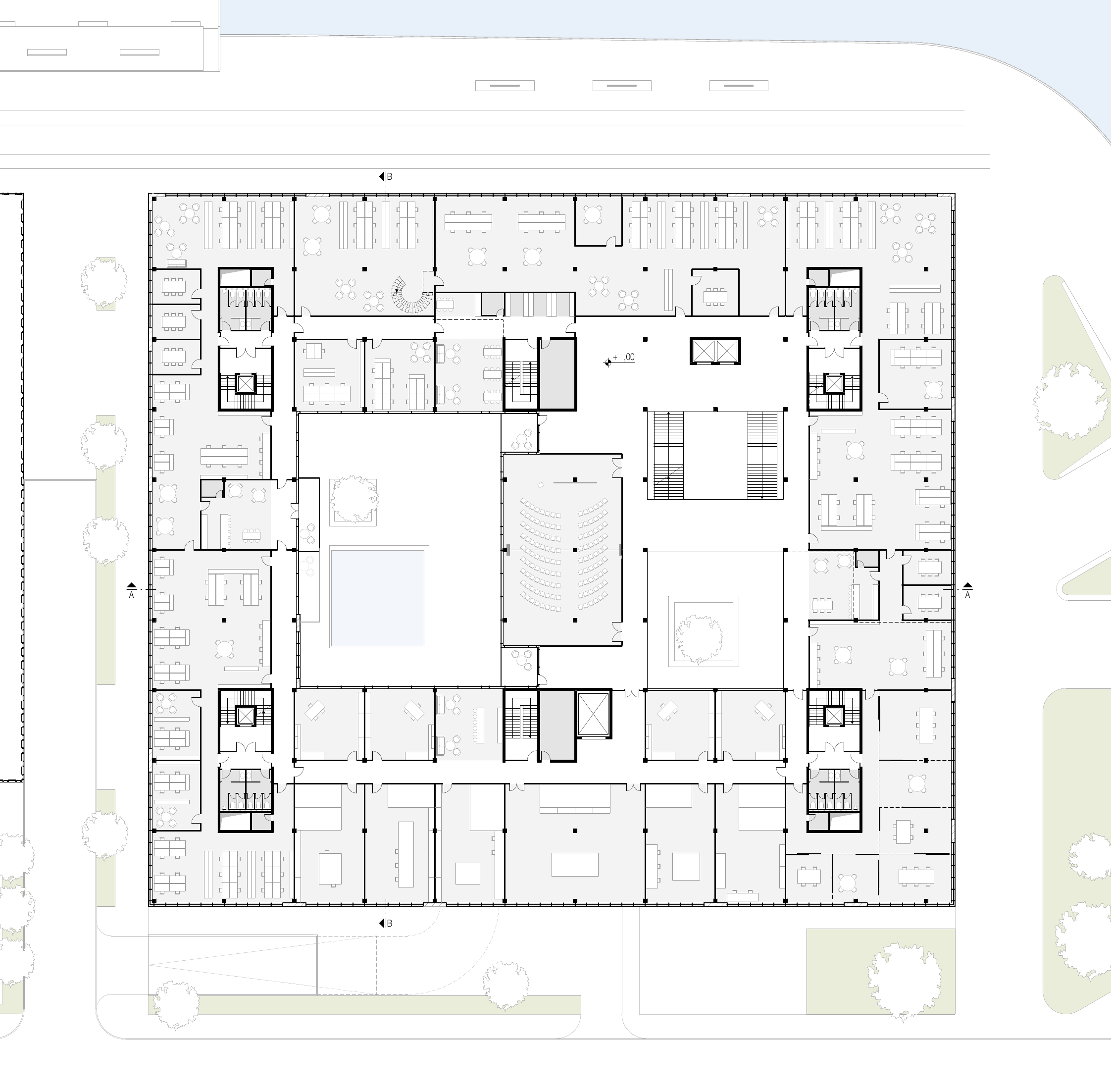 Second floor plan